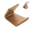 Support de téléphone en bois de noyer et peuplier personnalisé