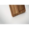 Chargeur sans fil 15W en bois d'acacia personnalisé