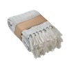 Couverture douce en coton recyclé - 400 gr/m² personnalisé