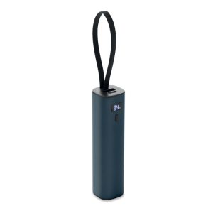 Powerbank 5000mAh en aluminium recyclé personnalisé