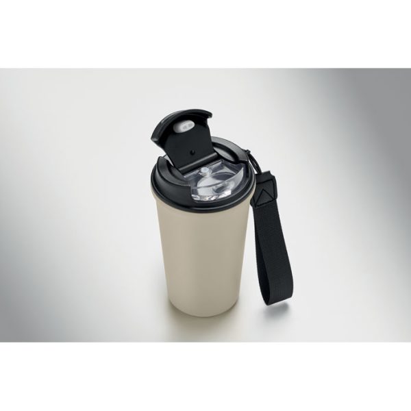 Gobelet double paroi en inox recyclé - 400 ml personnalisé