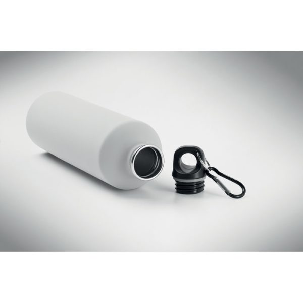 Gourde softtouch en acier inoxydable recyclé - 750 ml personnalisé