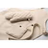 Coffret cuisine avec tablier, manique et gant personnalisé
