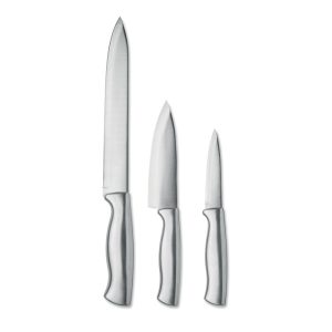 Coffret de 3 couteaux en acier inoxydable personnalisé