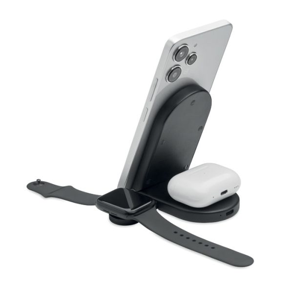 Station de recharge pliable 3-en-1 personnalisé