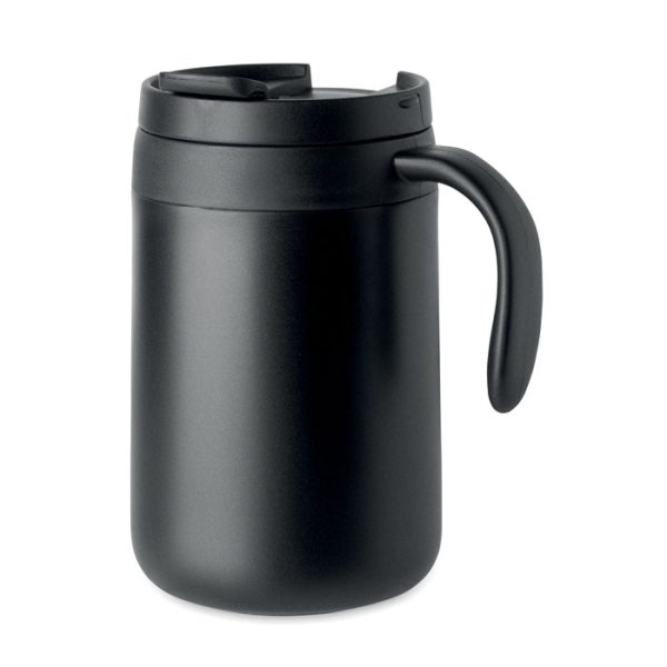 Mug isotherme avec filtre à café réutilisable - 450 ml personnalisé