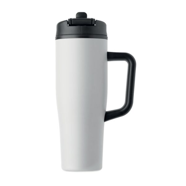 Grand mug isotherme acier recyclé - 900 ml personnalisé