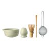 Coffret cadeau matcha 5 pièces personnalisé
