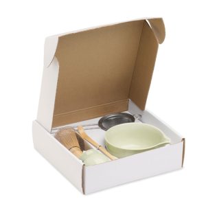 Coffret cadeau matcha 5 pièces personnalisé