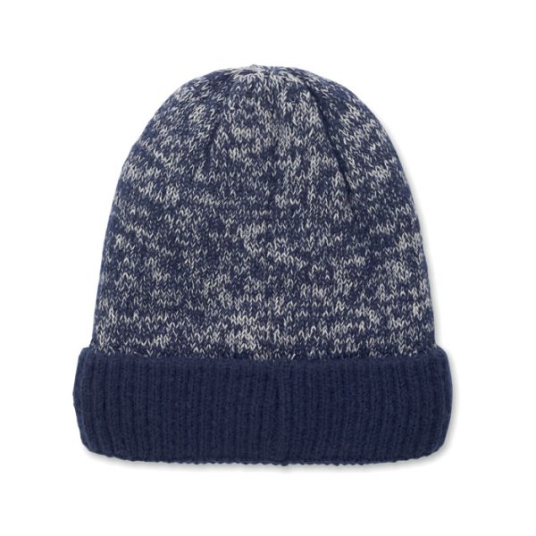Bonnet tricoté unisexe en polyester personnalisé