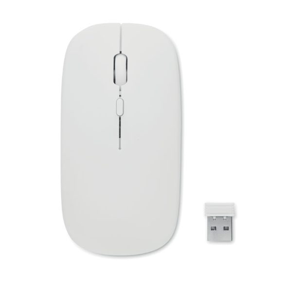 Souris sans fil recyclée batterie 500 mAh personnalisé