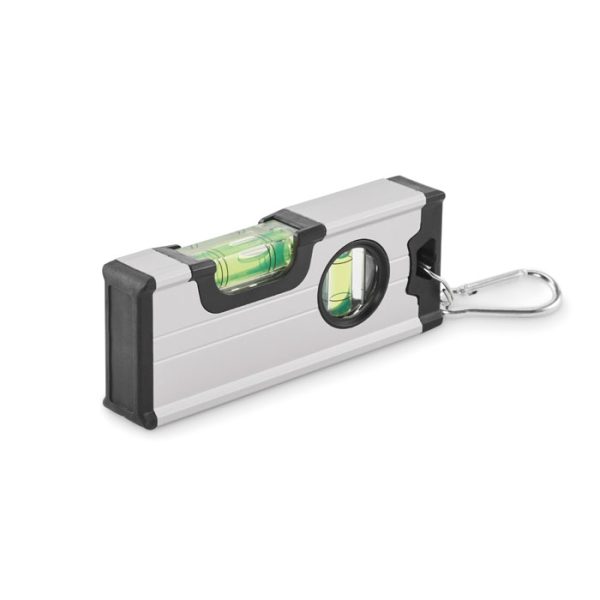 Mini niveau magnétique en aluminium - 12 cm personnalisé