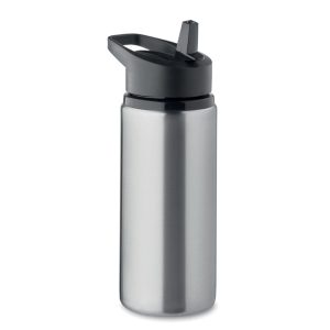 Gourde de sport en inox - 600ml Argent personnalisé