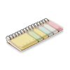 Bloc notes adhésives avec post it recyclés personnalisé