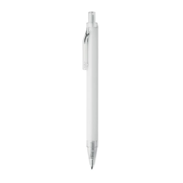 Stylo bille bouton poussoir en aluminium recyclé personnalisé