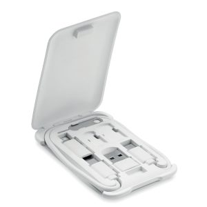 Câble multi connecteurs 3 en 1 avec support téléphone personnalisé