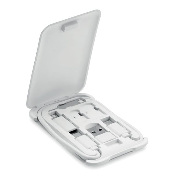 Câble multi connecteurs 3 en 1 avec support téléphone personnalisé