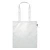 Tote bag publicitaire en bouteilles d'eau recyclées Blanc personnalisé