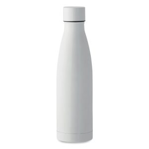Gourde en acier inoxydable Blanc personnalisé
