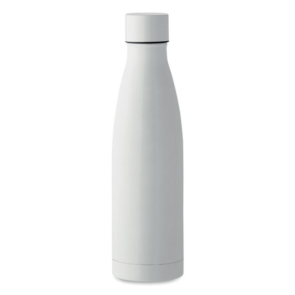 Gourde en acier inoxydable Blanc personnalisé