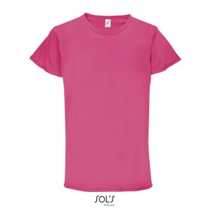 T-shirt de sport unisexe piqué 130 gr/m² - SPRINT Ribbon Pink personnalisé