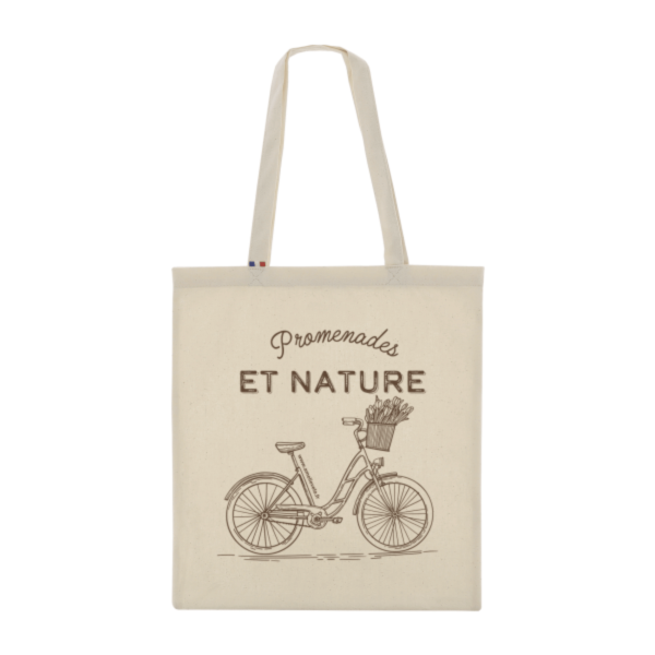 Tote bag coton personnalisable confectionné en France